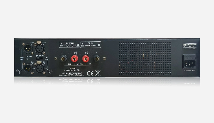 dual channel professional digital amplifier 2