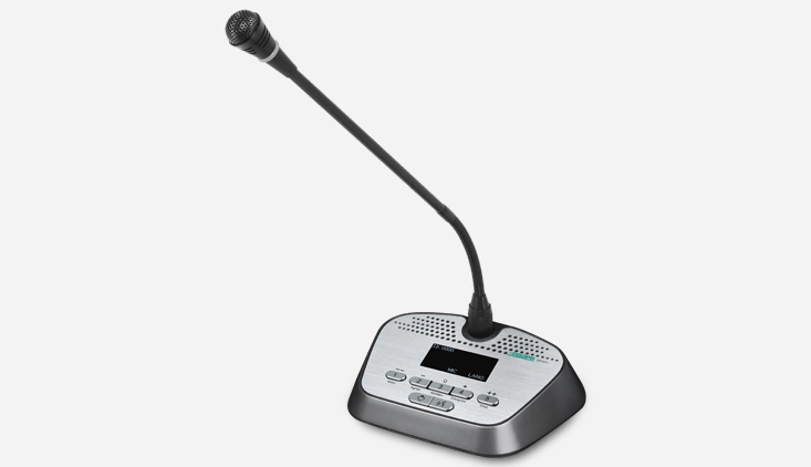 desktop discussion voting conferencing chairman mic for audio conference system