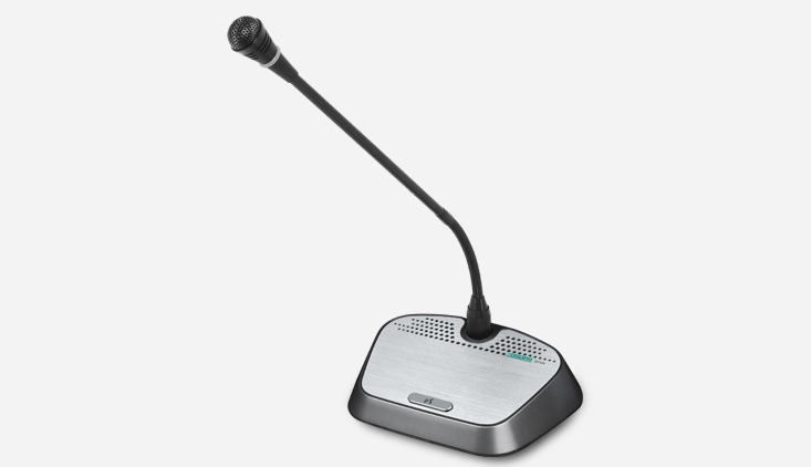 desktop digital conference meeting microphone system delegate unit
