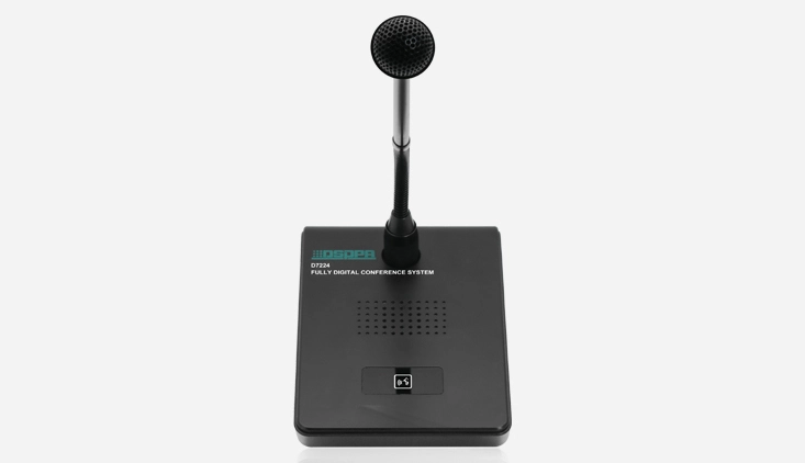 dante discussion delegate conference microphone system for meeting room embedded 1