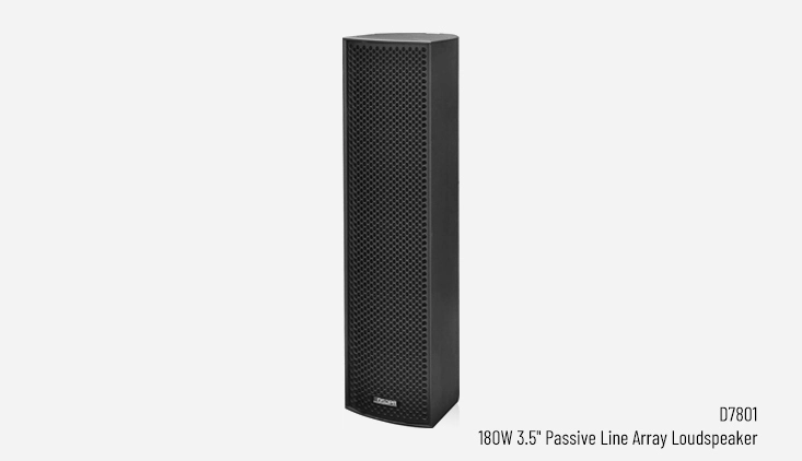 line array column speaker system 1